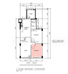 Blk 58 Marine Terrace Haven (Marine Parade), HDB 3 Rooms #440262101